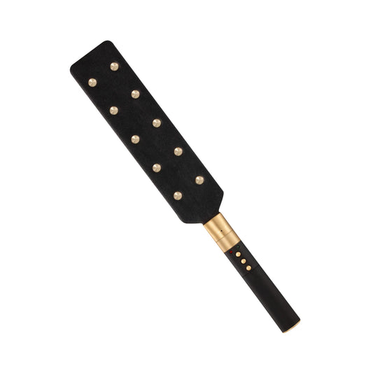 Premium Bondage Whip with ESTIM Electric Shock S&M Toy 100% Faux Leather Bondage Games Sextoy For Men Women and Couples