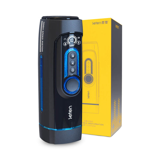 Leten Automatic Piston X9 - 4th Gen Telescopic Vagina Male Masturbator Cup