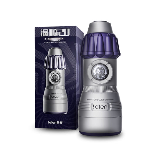 Leten Turbojet 20 Automatic Interactive Sucking Male Masturbator Cup