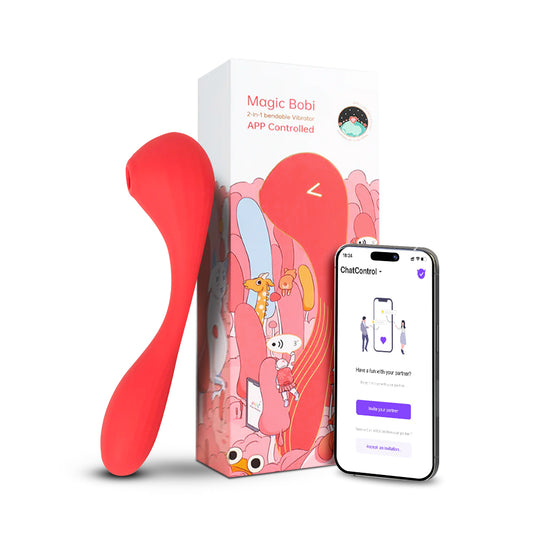 Magic Motion Bobi Waterproof App Controlled Sucking Vibrator Sex Toys