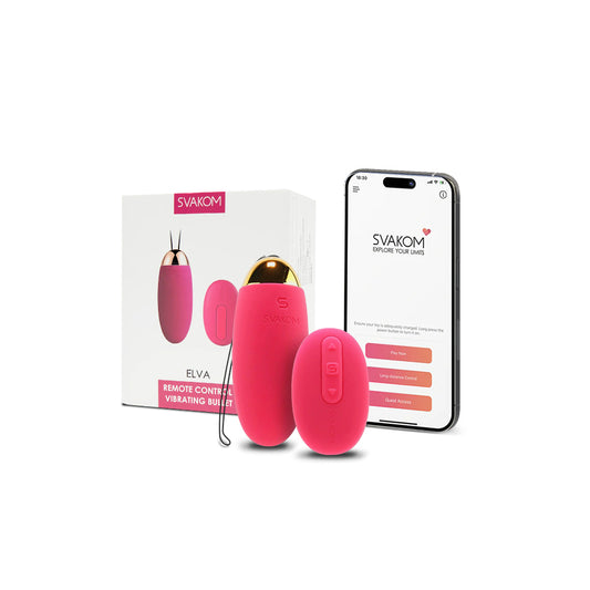 SVAKOM Elva Bullet Vibrator with Remote Control