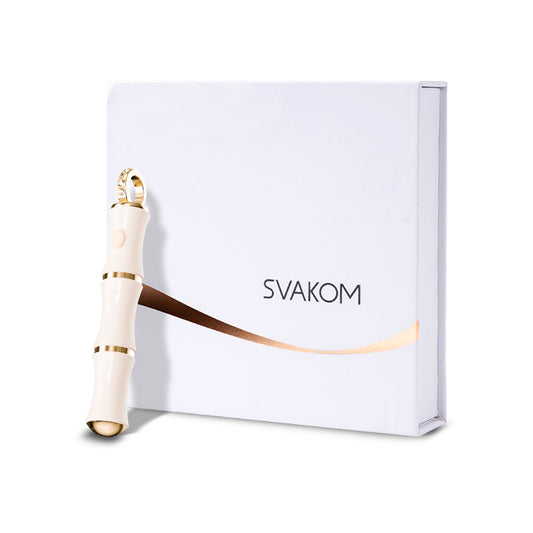 SVAKOM Bamboo Pendant Mini Vibe Self Necklace Jumper Egg Female Vibrator
