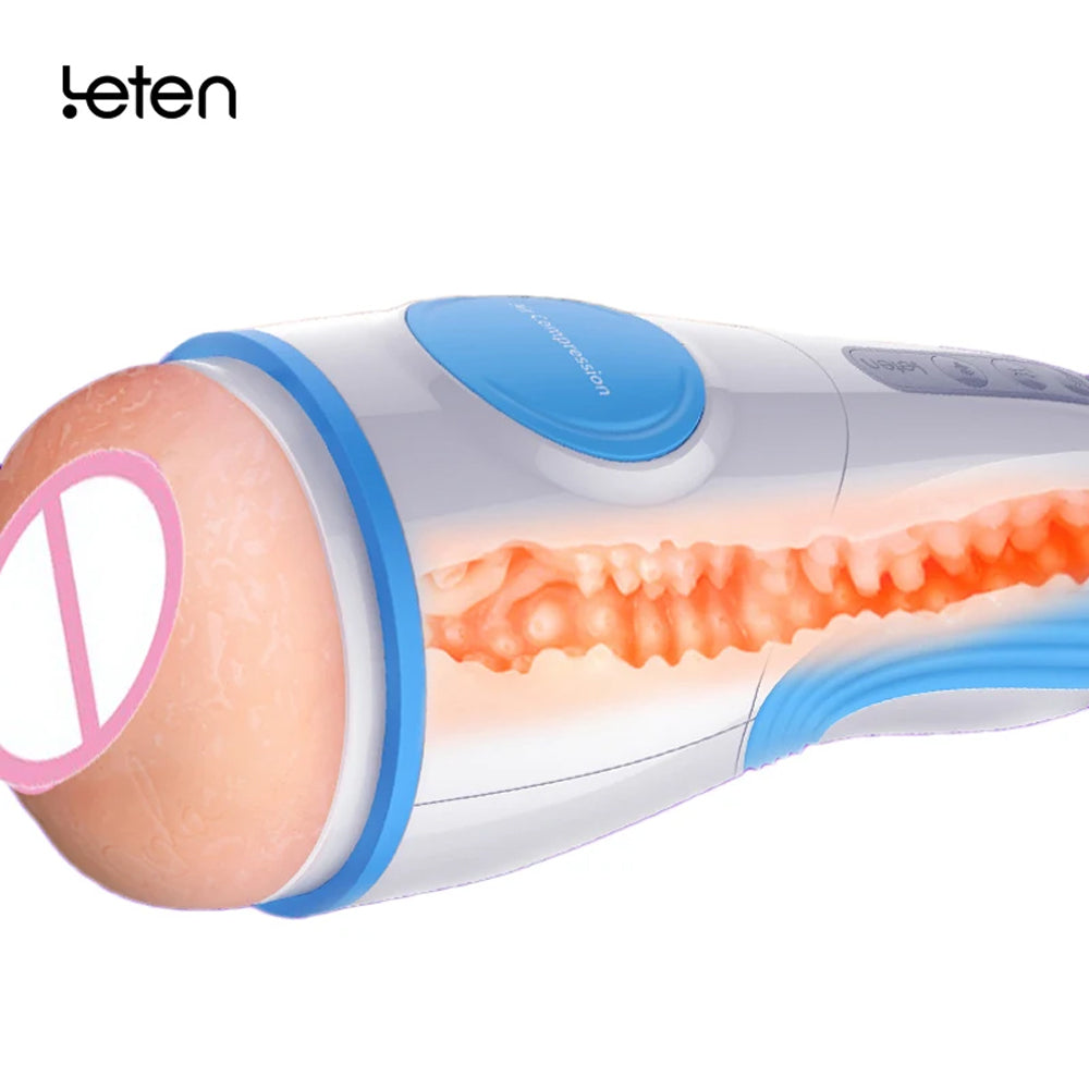 Leten Artwork Simulated Vagina Masturbator Cup