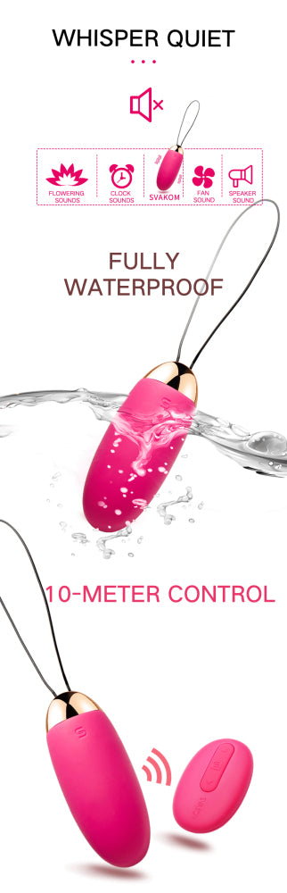 SVAKOM Elva Bullet Vibrator with Remote Control