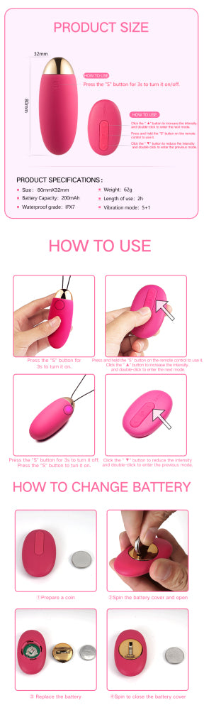 SVAKOM Elva Bullet Vibrator with Remote Control