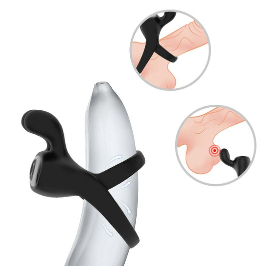 Useeker Silicone Adjustable Cock Ring Sextoy for Men