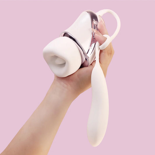 Mesanel CoCo Pro Big Mouth Vibrator Rechargeable G Spot Vibrator Waterproof Adult Massager for Couples Play