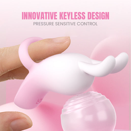 Zhenqu Rabbit Finger Vibrator Dildo