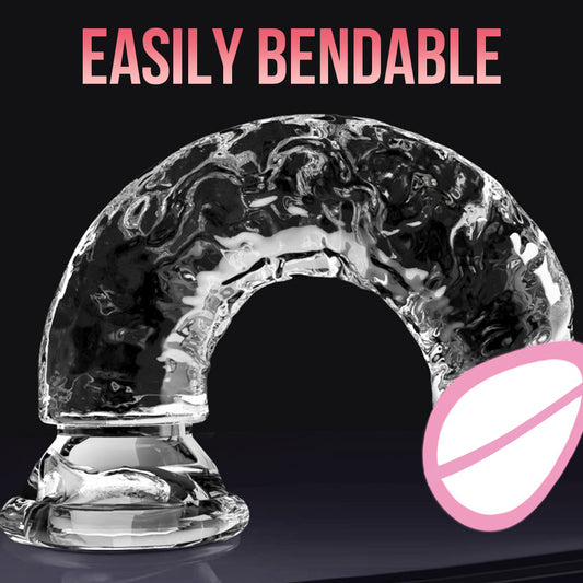 Zhenqu Glass-Like Silicone Dildo