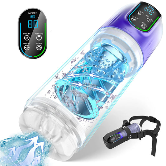 Aierle Water Spa 7 Sucking Rotating Male Masturbation Cup