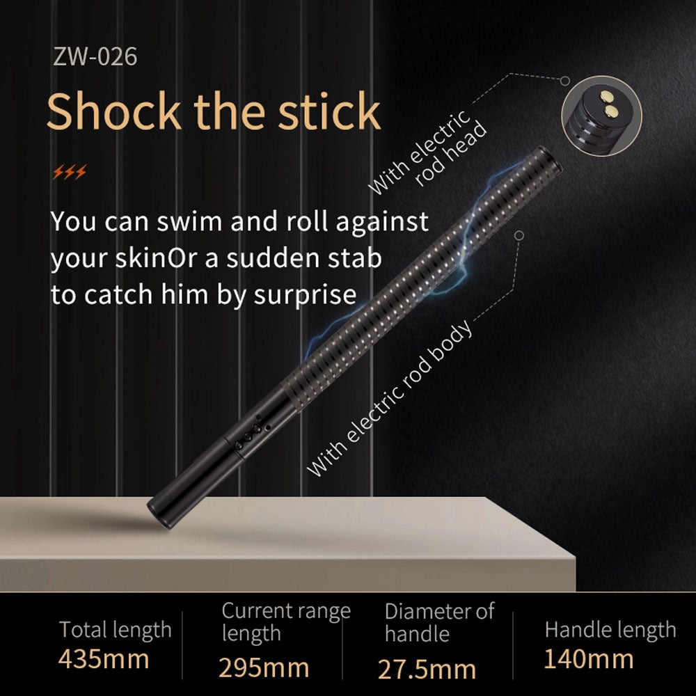 Premium Bondage Whip with ESTIM Electric Shock S&M Toy 100% Faux Leather Bondage Games Sextoy For Men Women and Couples