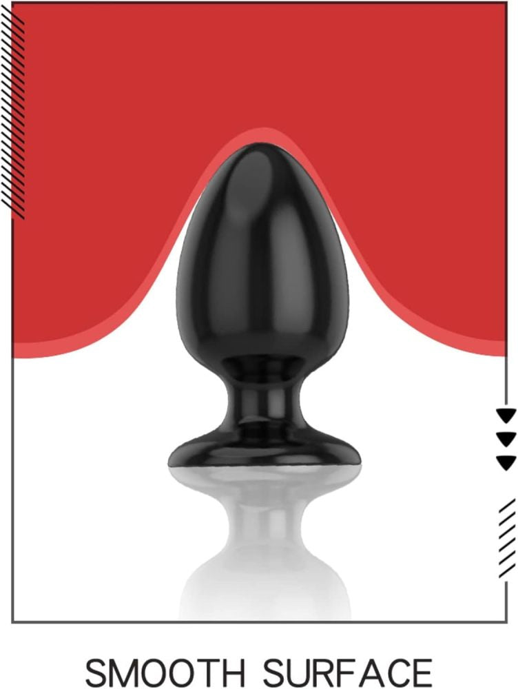 6 Size Soft Black Silicone Big Butt Plug Smooth Soft Huge Anal Gay Sex Toys for Woman Men