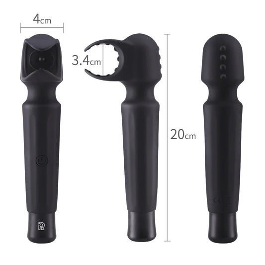 Roomfun Forced Orgasm BDSM Massage Vibrator Sextoy for Men
