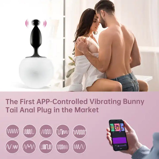 Magic Motion Bunny App Controlled Vibrating Butt Plug