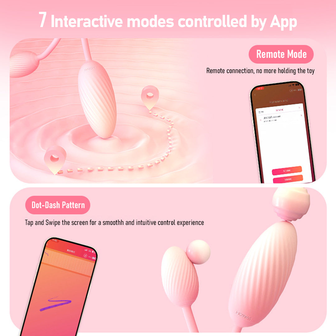 Svakom Double Egg Shock Vibrator for Women