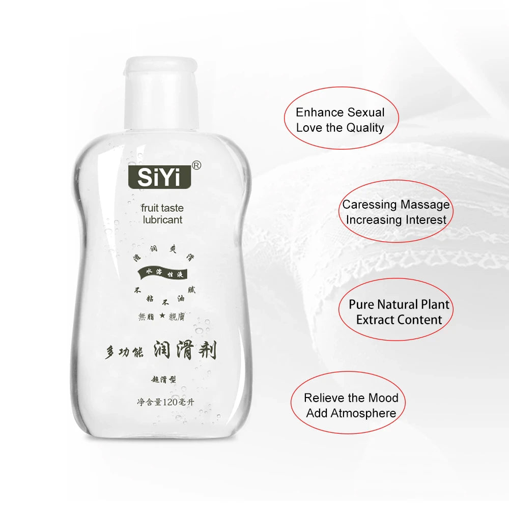 SiYi 120ml Water-Based Lubricant Sex Toy Anal Lube