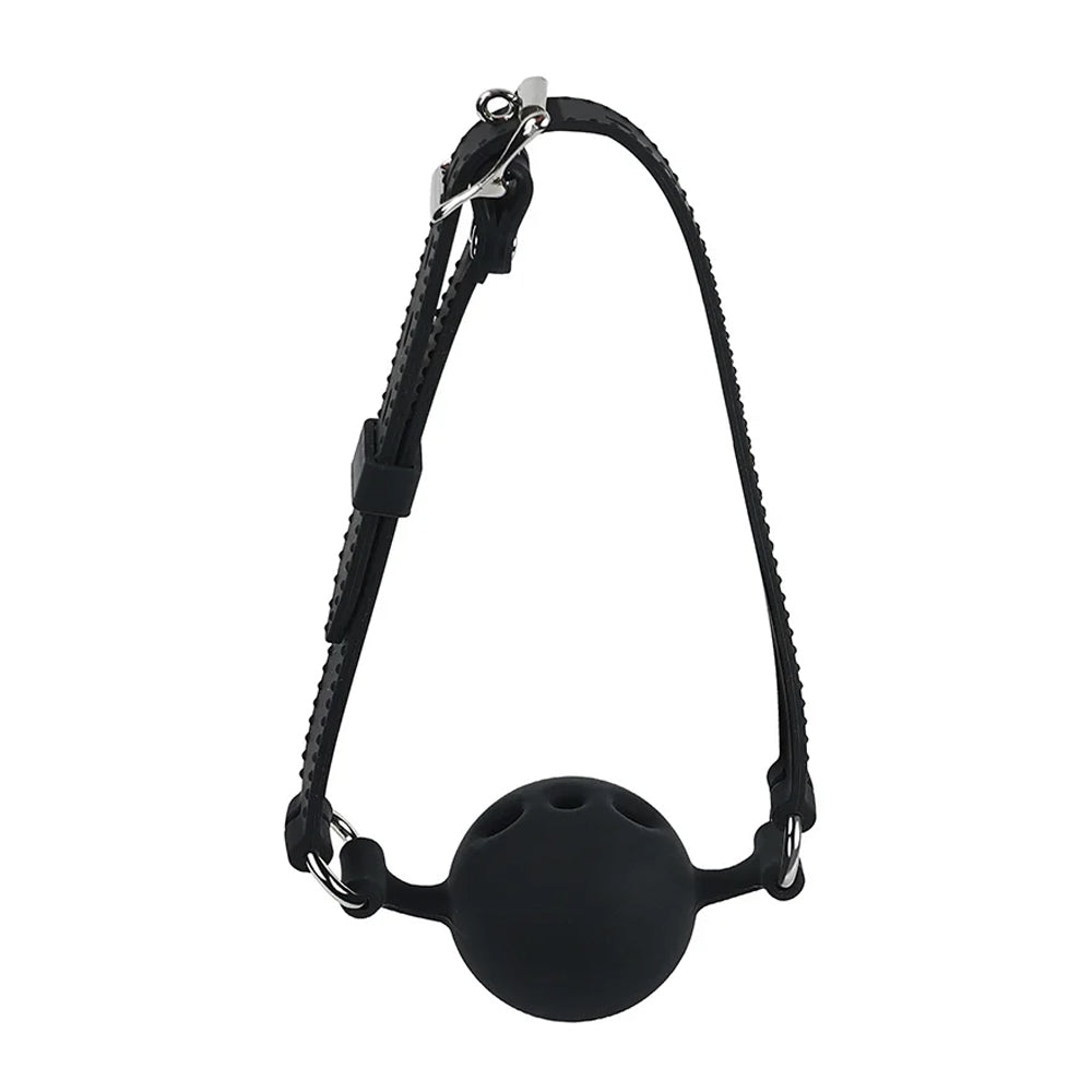 Silicone Ball Gag Open Mouth Gag Ball BDSM Bondage Silicone Ball Gag Sex Toys for Couple