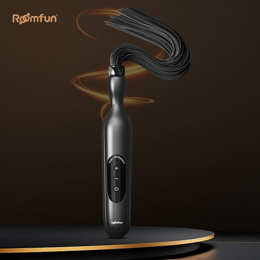 RoomFun BDSM Punishment Training Electric Whip Sextoy for Men and Women