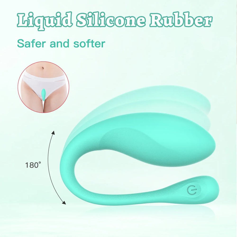 Ylove Gaia Liquid Silicone Body Safe Smart App Controlled Vibration LDR Sextoy