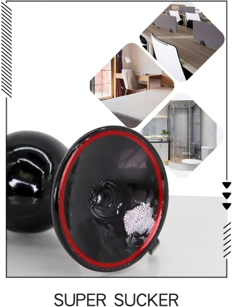 6 Size Soft Black Silicone Big Butt Plug Smooth Soft Huge Anal Gay Sex Toys for Woman Men