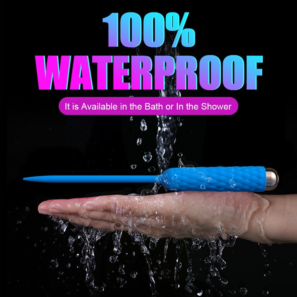 Leten Urethral Vibrator 7 Frequency Urethral Plug Male Masturbation Prostate Silicone Penis Sextoy for Men
