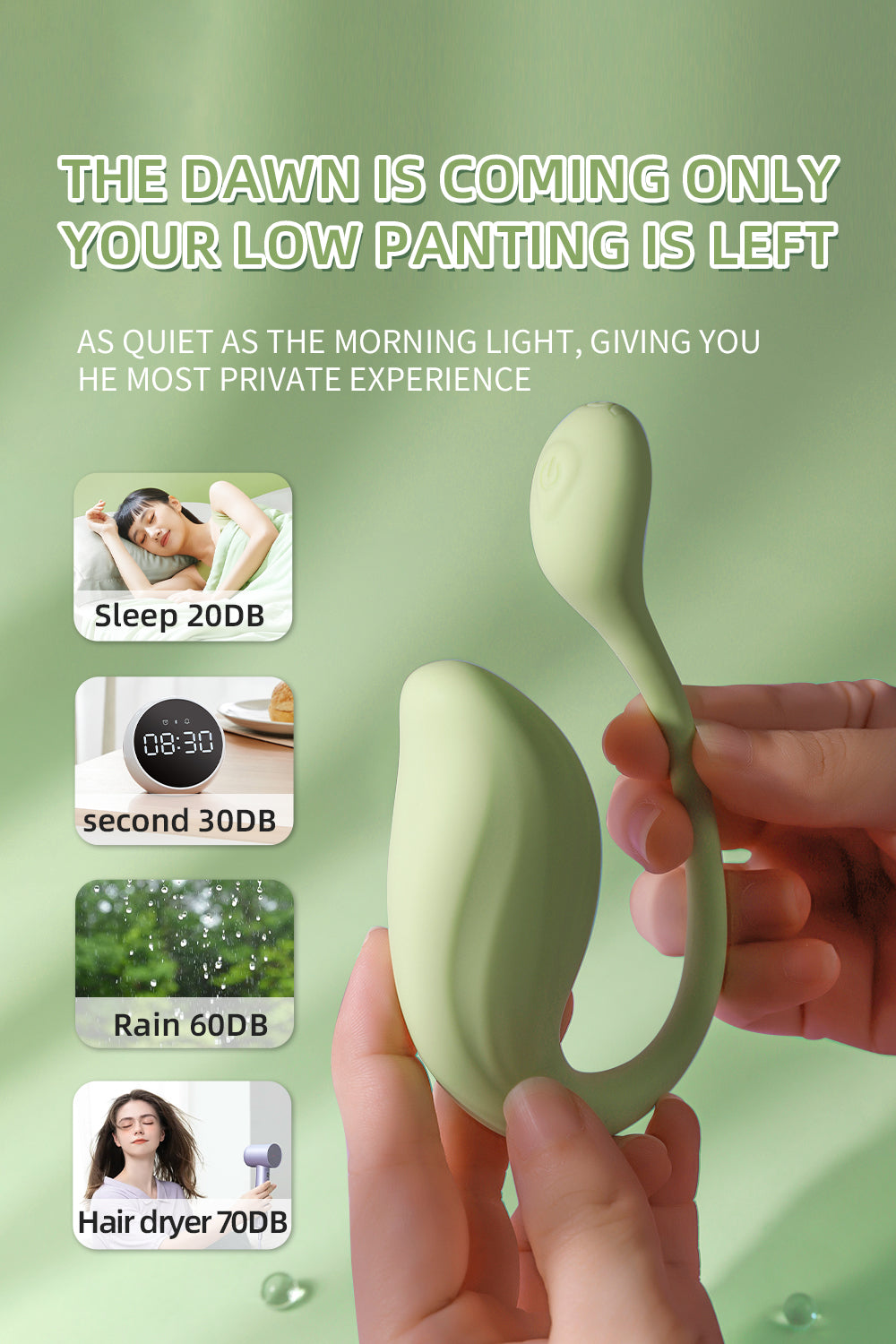 Yeain Morning Bird Wearable Couples Adult G-spot and Clitoris App Controlled
