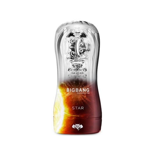 BIGBANG Male Masturbator Transparent Soft Endurance Exercise Sextoy for Men