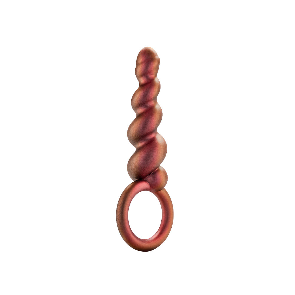 Blush Anal Adventure Matrix Spiral Loop Dildo Plug For Him/Her/Couples