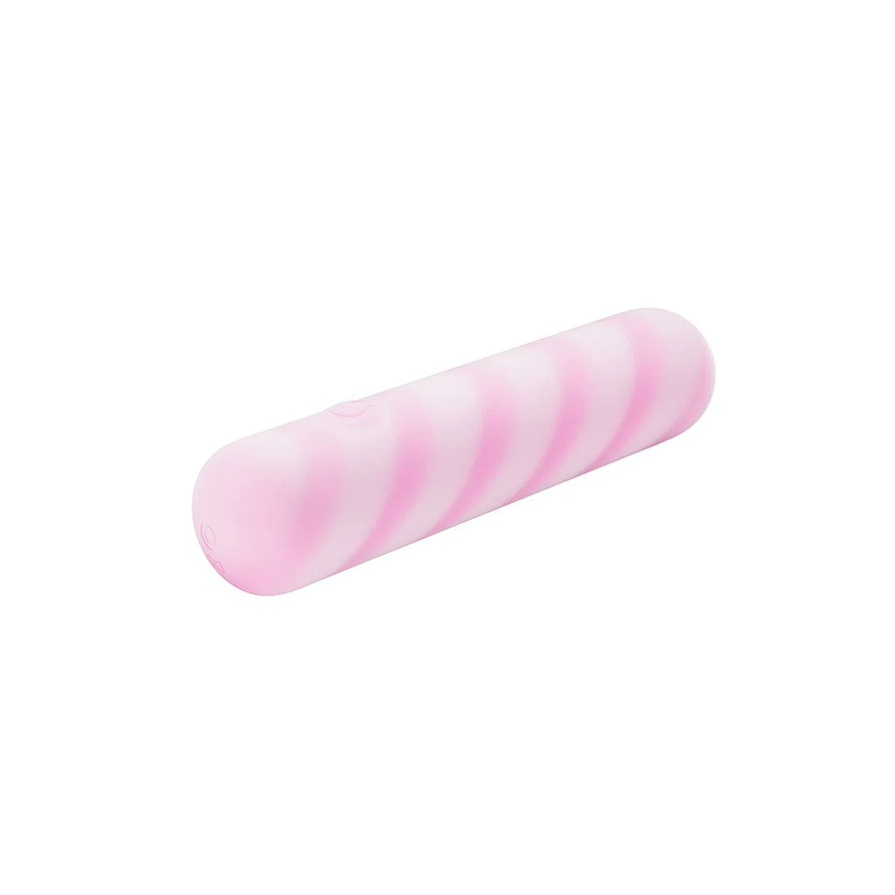 Play With Me by Blush Sugar Crush 4 Inch Silicone Bullet Vibrator – USB Rechargeable Clitoral Nipple Massager – In Pink