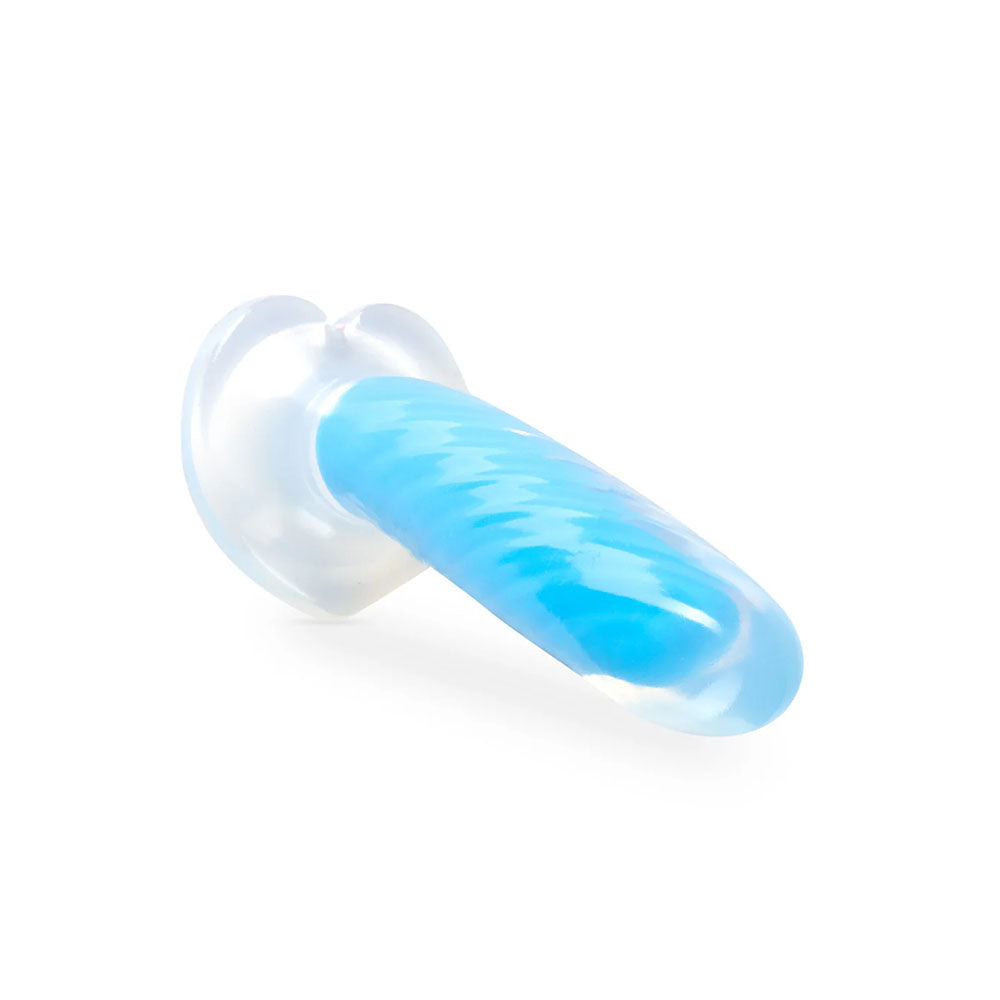 Neo Elite by Blush – Prysm Glow-In-The-Dark Neon Blue 7" Dildo