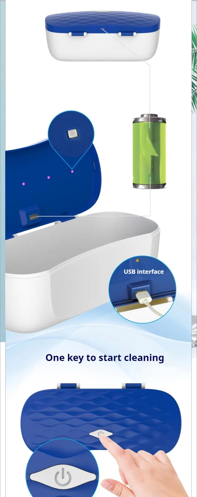 Masturbator Cleaning Box Vibrators Anal Plug Cleaner UV Sterilization Disinfection Healthy Sex Life Sex Toys for Adults Cleaner