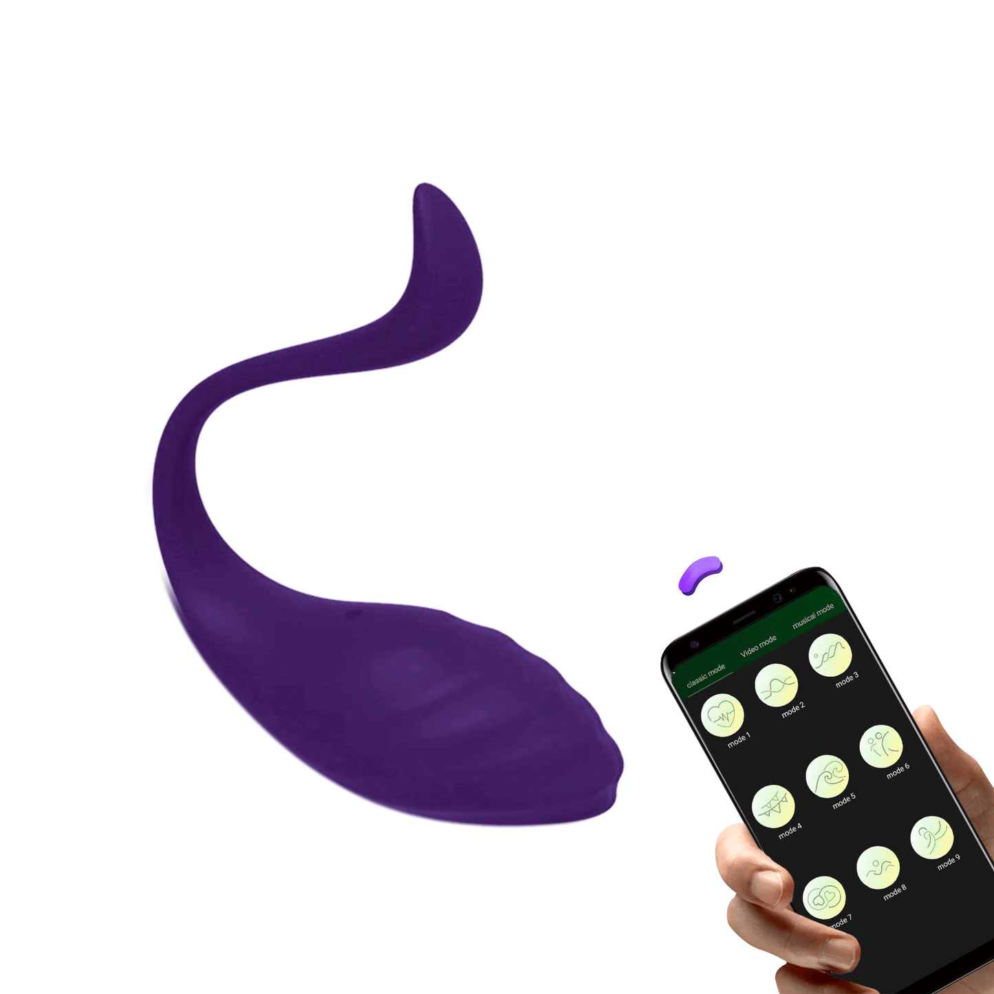 Nancy Long Distance App Controlled Toys for LDR Smart Vibrator