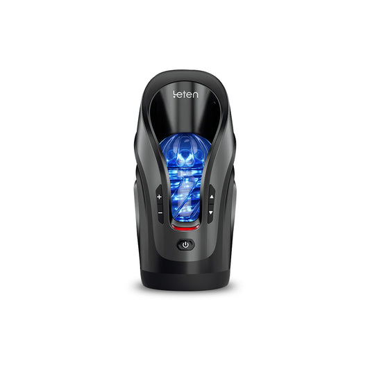 Leten Pro Deep Throat Blowjob Masturbation Sex Toy Powerful High Speed Male Masturbator, Telescopic for Men