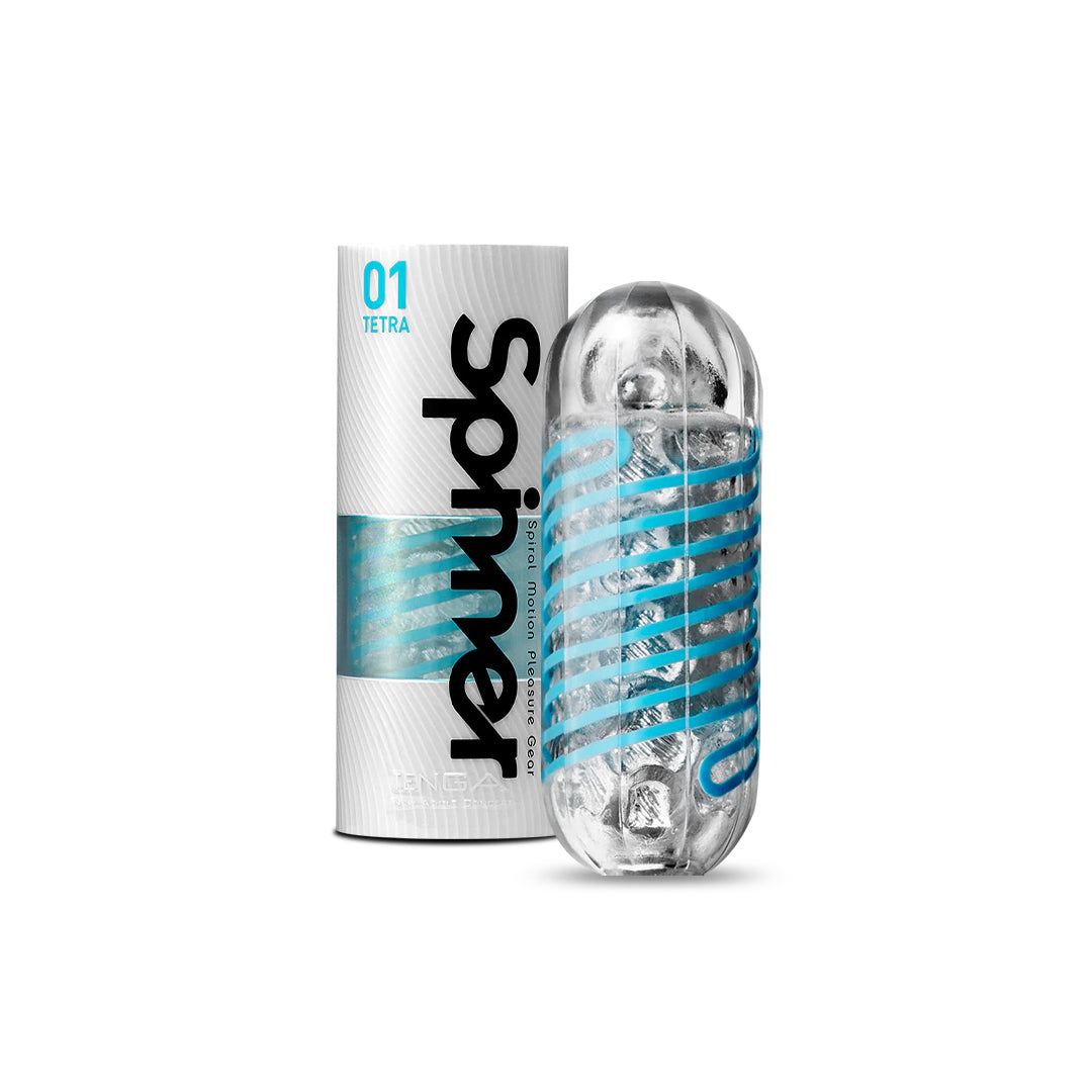 TENGA Spinner | Sex Toys for Men Spiral Motion Male Masturbator | Reusable Soft TPE Flesh, Made in Japan