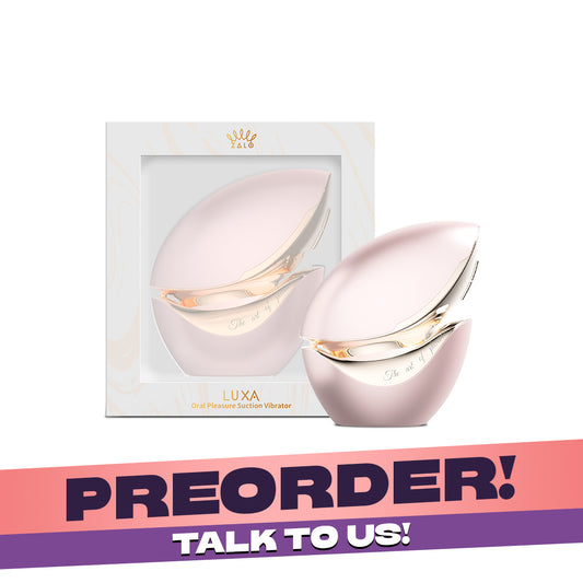 [𝗣𝗥𝗘-𝗢𝗥𝗗𝗘𝗥] Zalo Luxa Mouth Clit Sucking & Tongue-Licking Vibrator Sextoy for Women