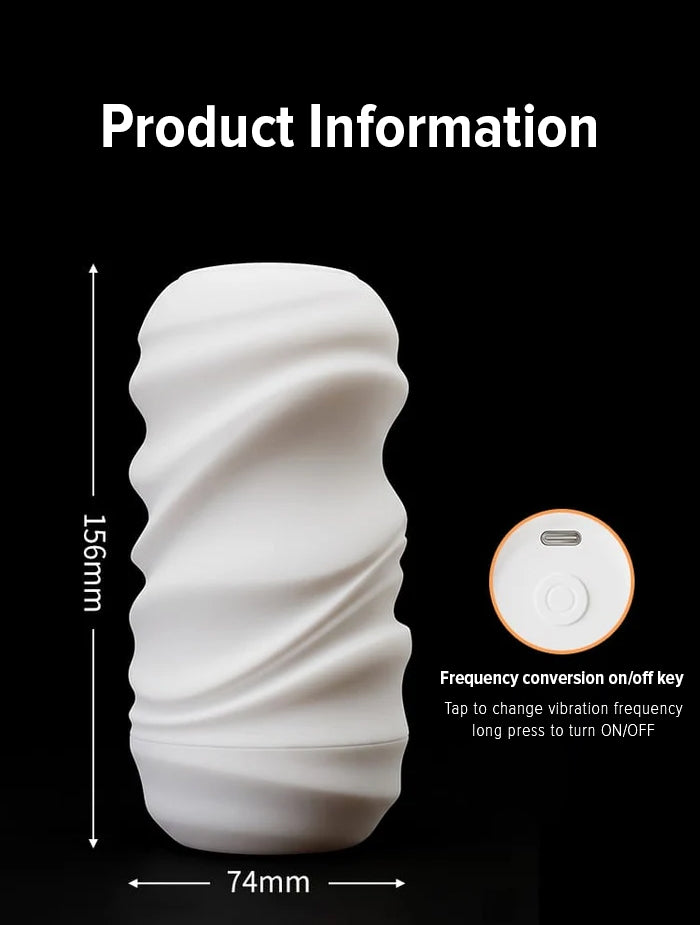 GALAKU Venom Automatic Vibrating Male Masturbator for Men