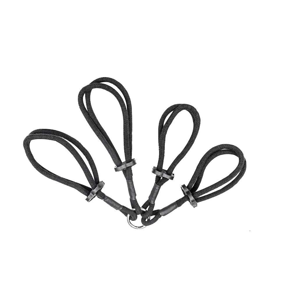 Roomfun Binding Rope Bondage Set Handcuffs Ankle Cuffs