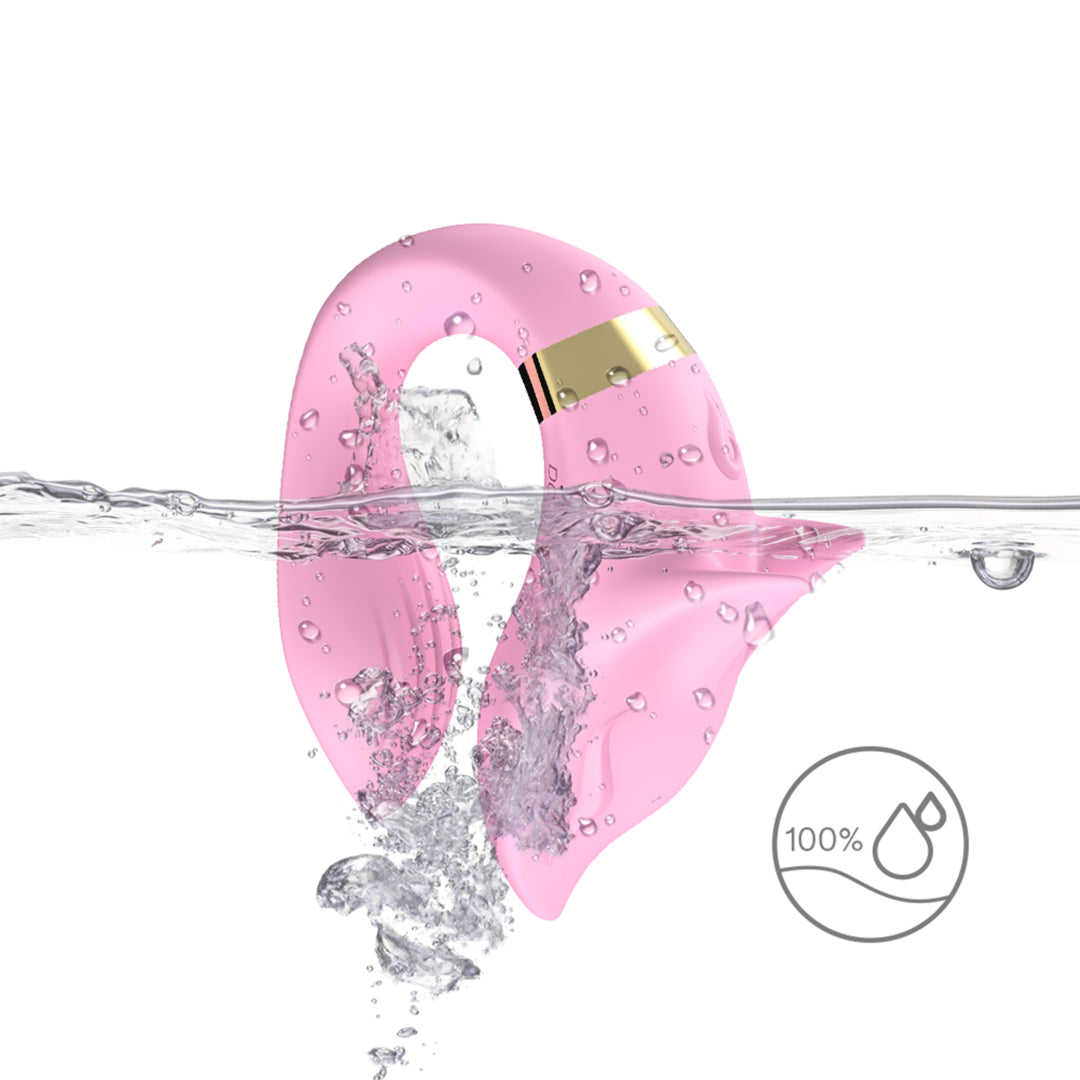 2 Headed Fox Wearable Vibrator Clit Massager Body Safe Silicone for woman