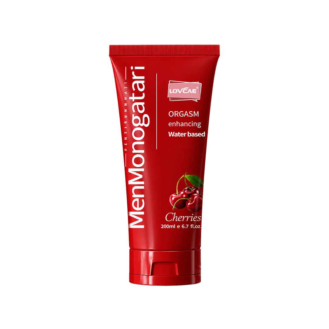 MenMonogatari Fruits 200ML Cherry Strawberry Peach Personal Body Massage Water Based Lube