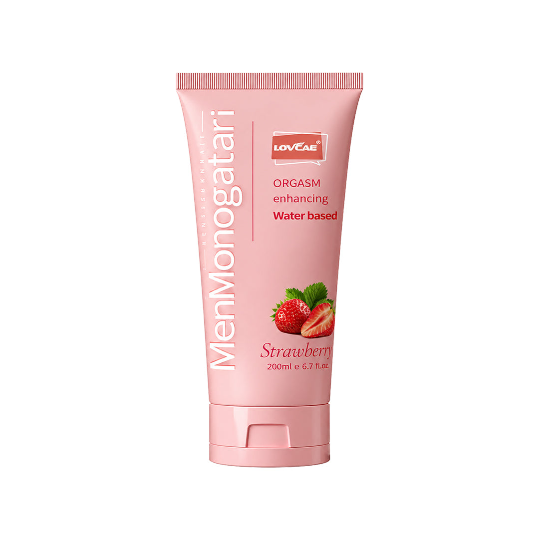 MenMonogatari Fruits 200ML Cherry Strawberry Peach Personal Body Massage Water Based Lube