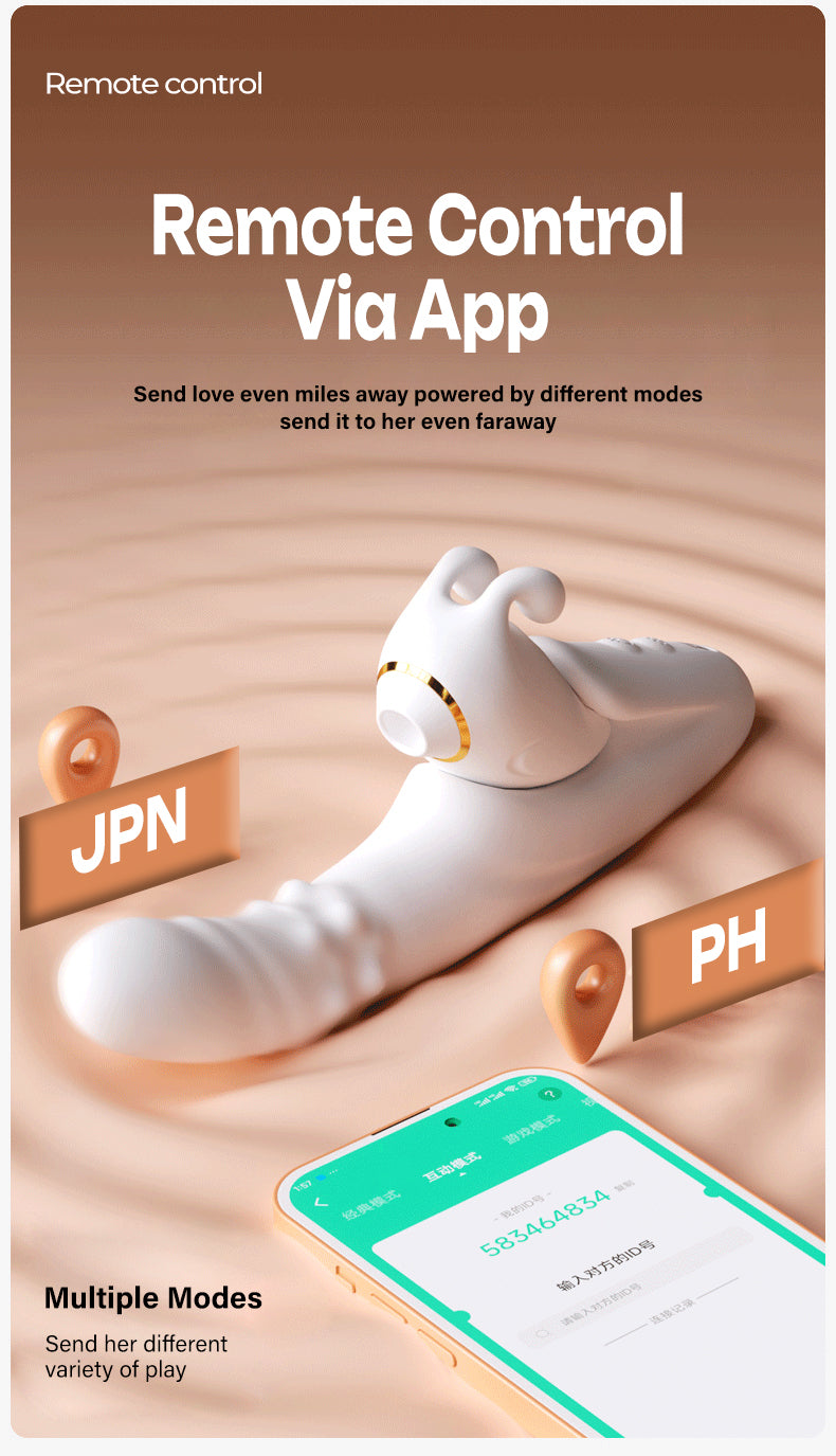 Zhenqu Bliss Rabbit Dildo Vibrator Detachable Sucking Vibrator