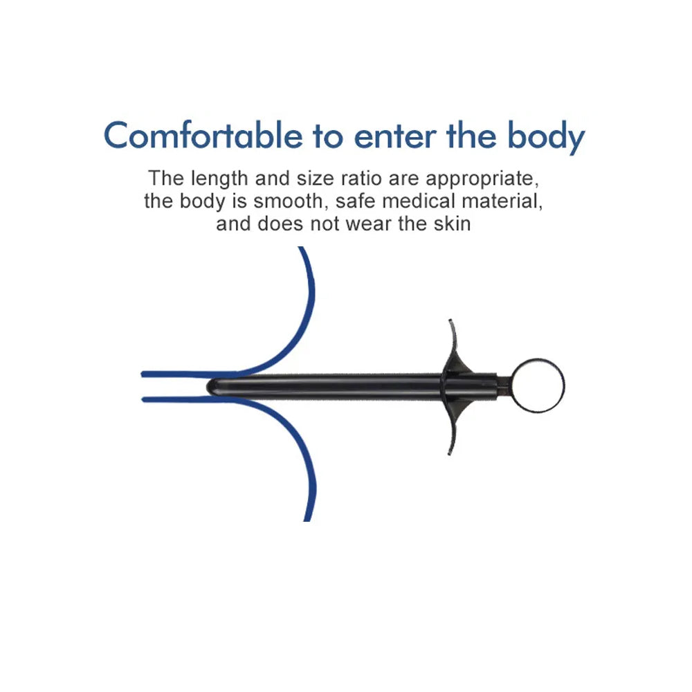 Roomfun Lubricant Launcher Silicone Syringe and Personal Water-based Lubricant for Anal