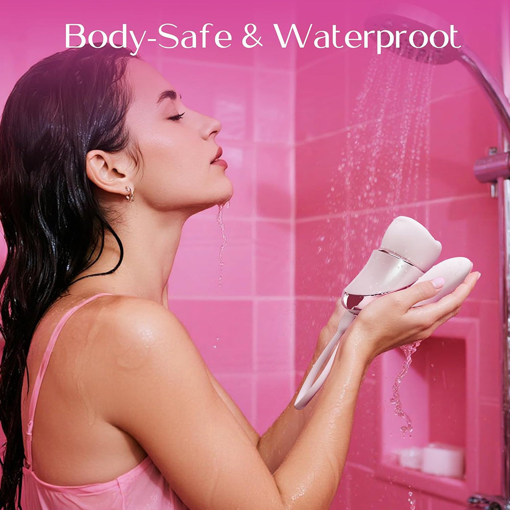 Mesanel CoCo Pro Big Mouth Vibrator Rechargeable G Spot Vibrator Waterproof Adult Massager for Couples Play