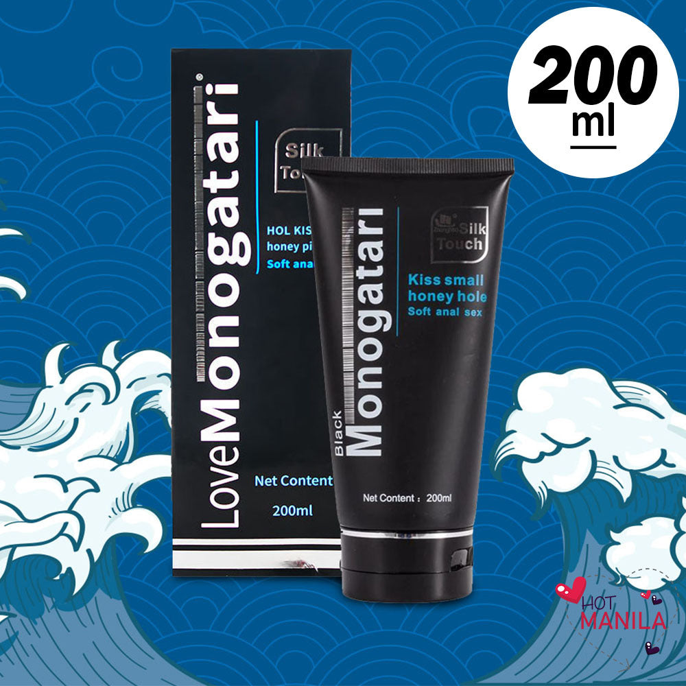 Silk Touch Love Monogatari 200ml Water Soluble Lubricating Gel Liquid Lubricant Non-Grease Sex Lube