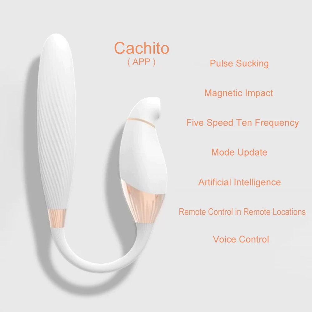 Cachito Suck Vibrator Intelligent Remote Control Gun Machine