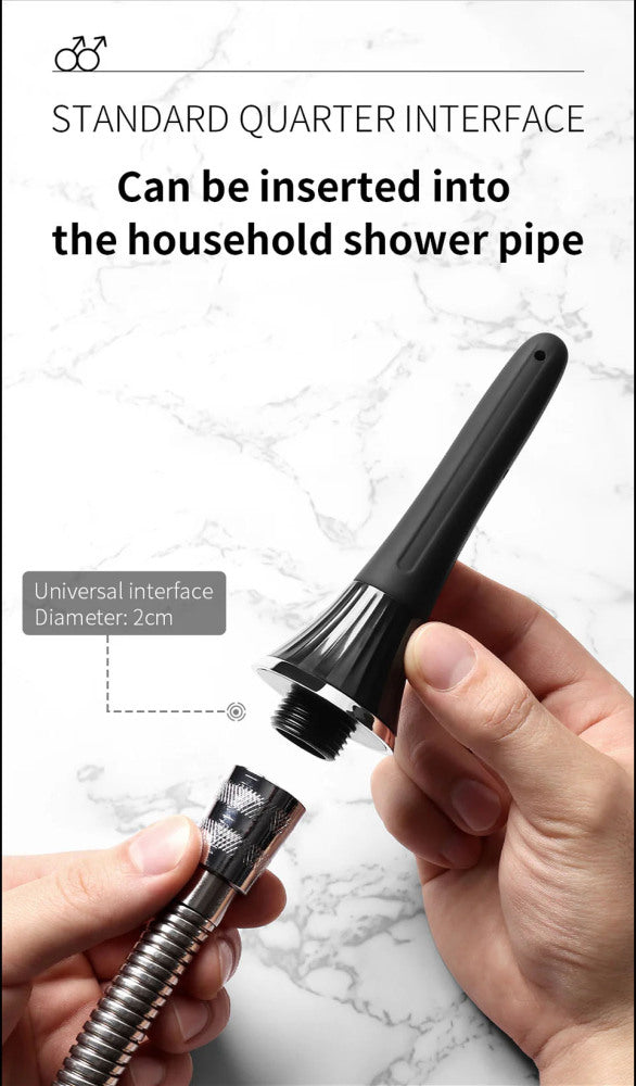 Jeusn Anal Irrigator Rinse once and clean no pain Anal cleaning