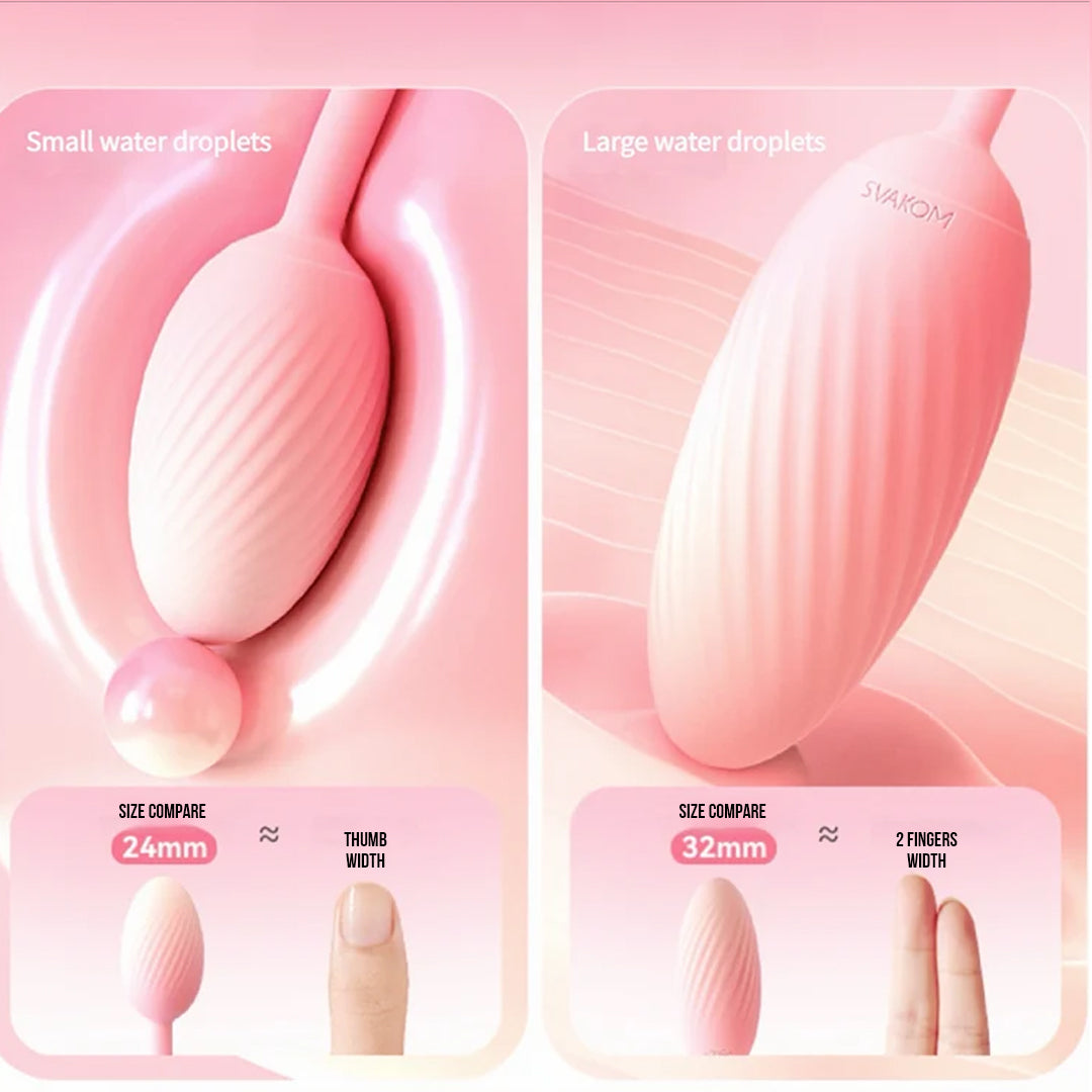 Svakom Double Egg Shock Vibrator for Women