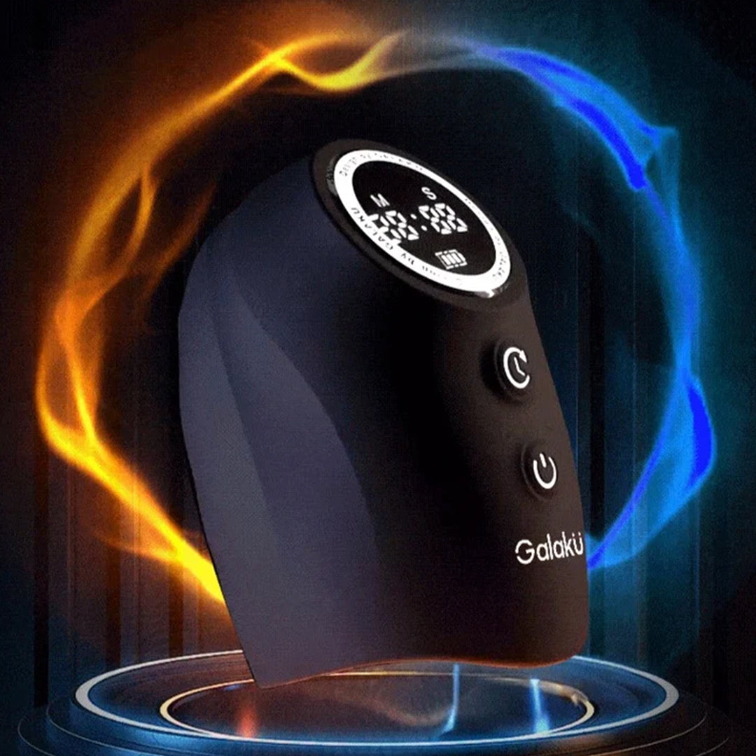 GALAKU Timer Vibrating and Tapping Male Masturbator App-Controlled for Men