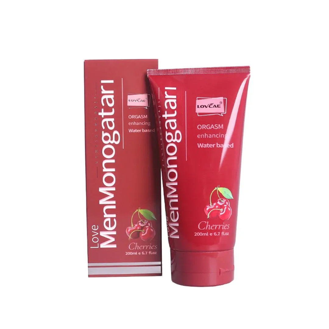 MenMonogatari Fruits 200ML Cherry Strawberry Peach Personal Body Massage Water Based Lube