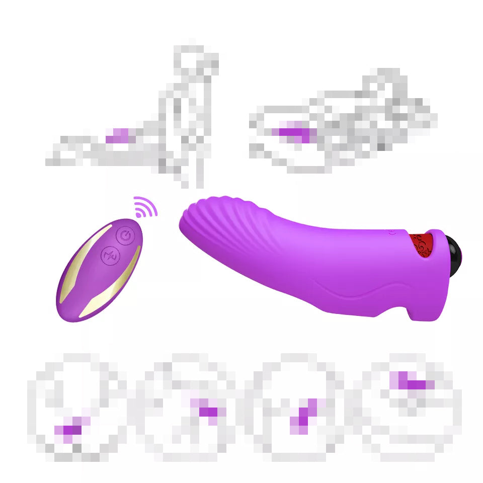 Useeker Aurora G-spot Massage Finger Sleeve Dildo Vibrator